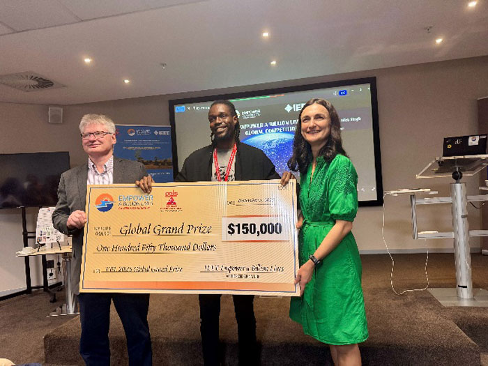 Emergi EBL global final winners.